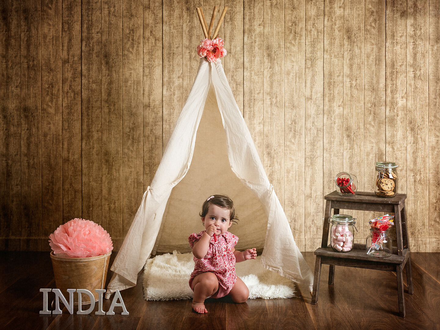 SESIÓN DE FOTOS DEL PRIMER CUMPLEAÑOS DE INDIA - PLASENCIA-2