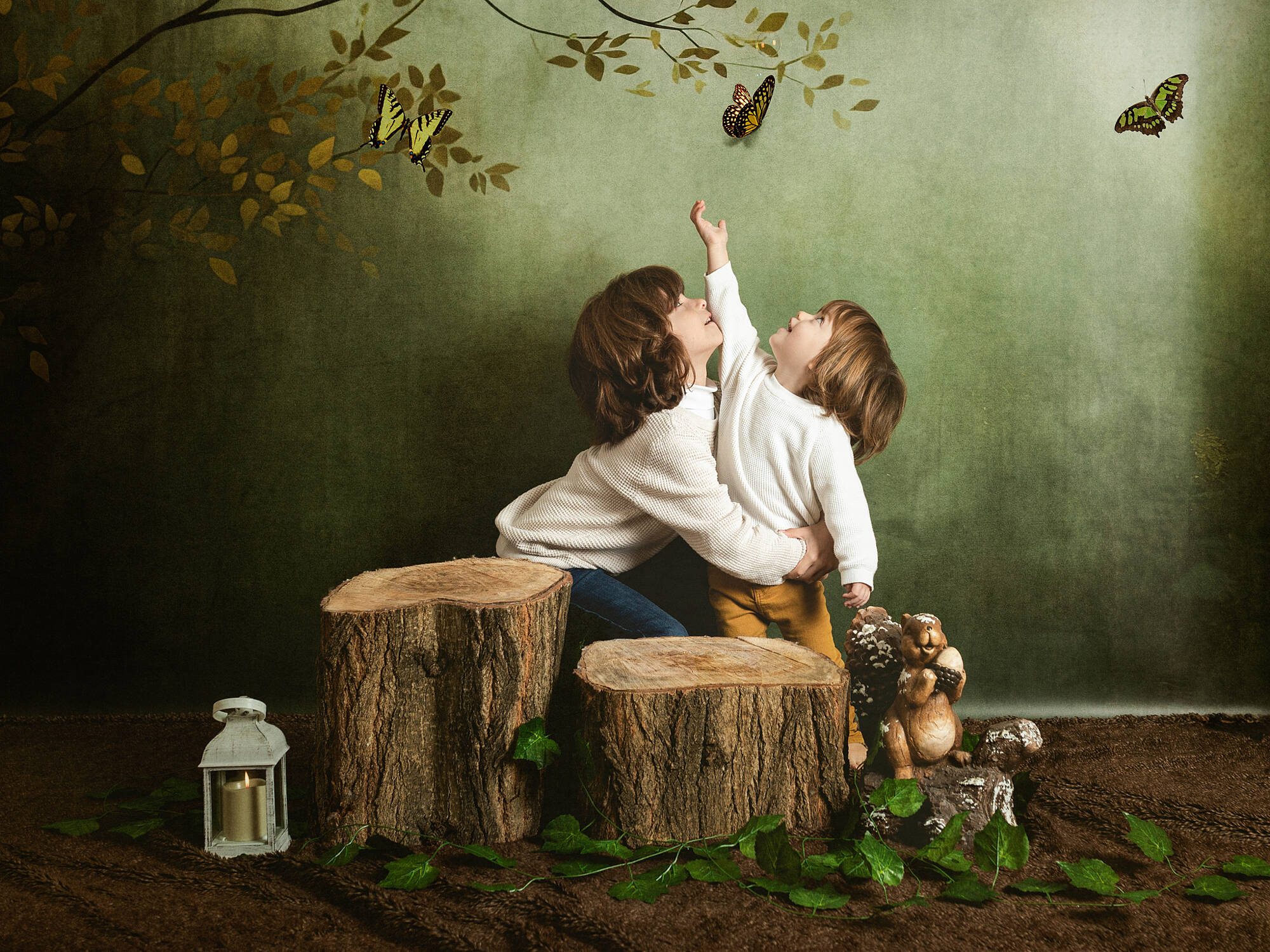 Reportaje de fotos infantil en estudio de fotografía en Plasencia-1