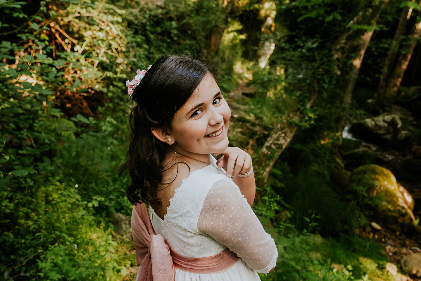 Sesión fotográfica comunión niña en Hervás -12