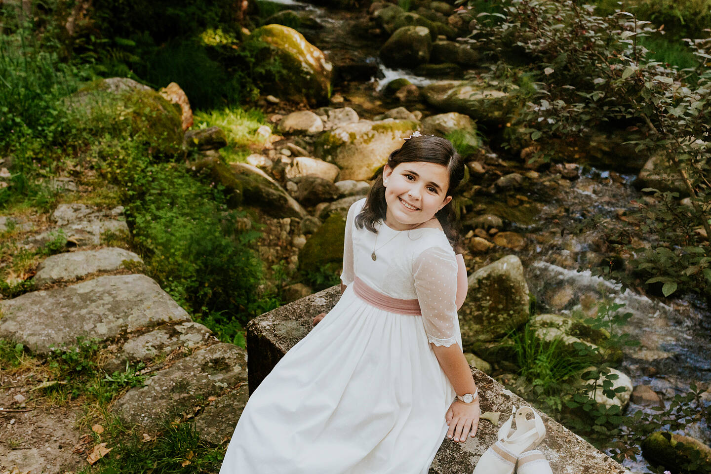 Sesión fotográfica comunión niña en Hervás -13