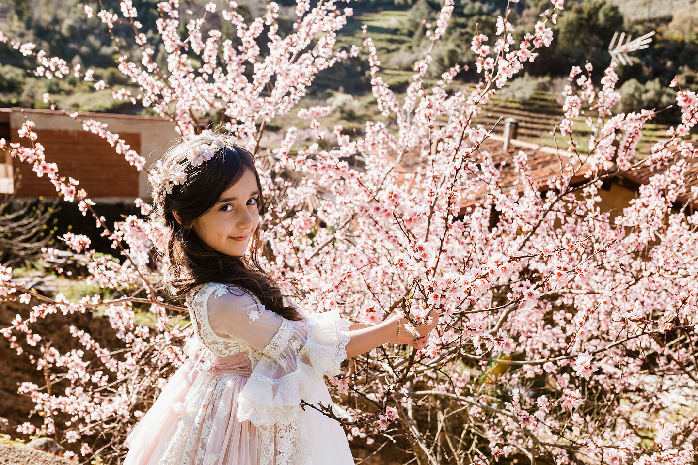 Sesión de fotos de comunión de hermanas en Caceres - Extudio 83 infantil-24