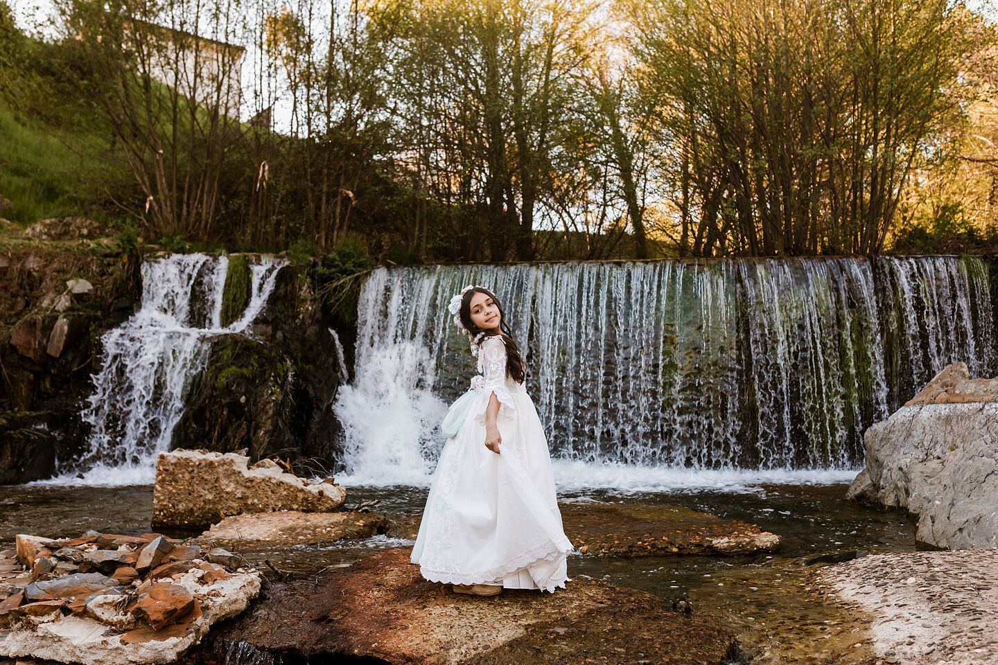 Sesión de fotos de comunión de hermanas en Caceres - Extudio 83 infantil-26