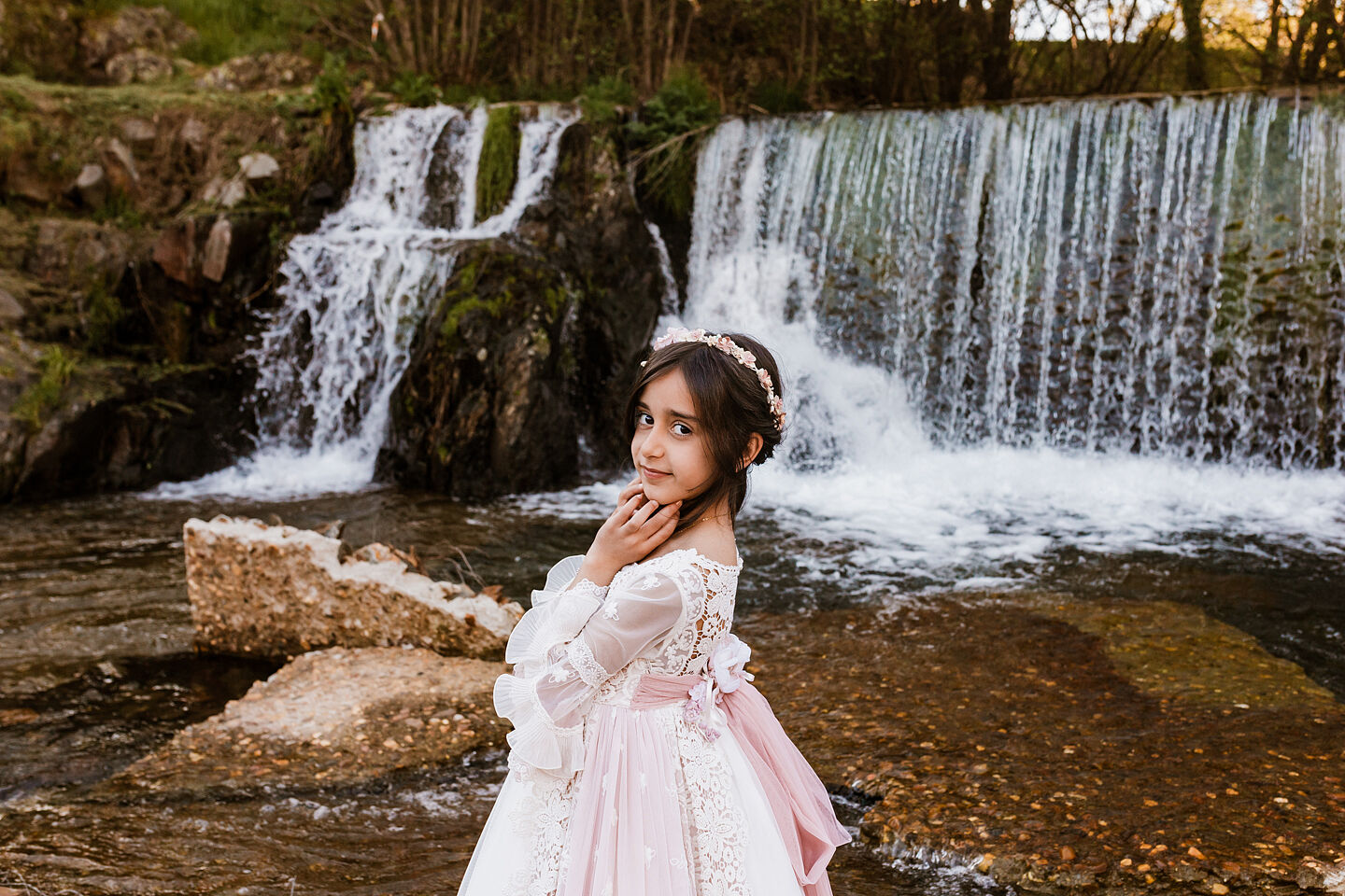 Sesión de fotos de comunión de hermanas en Caceres - Extudio 83 infantil-29