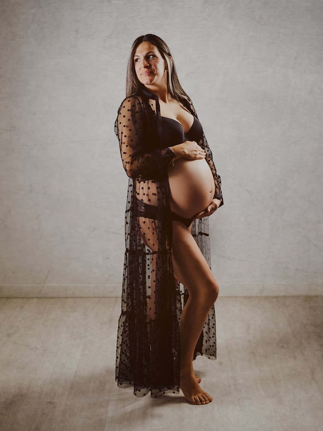 Reportaje fotografico de embarazo en extudio 83-14