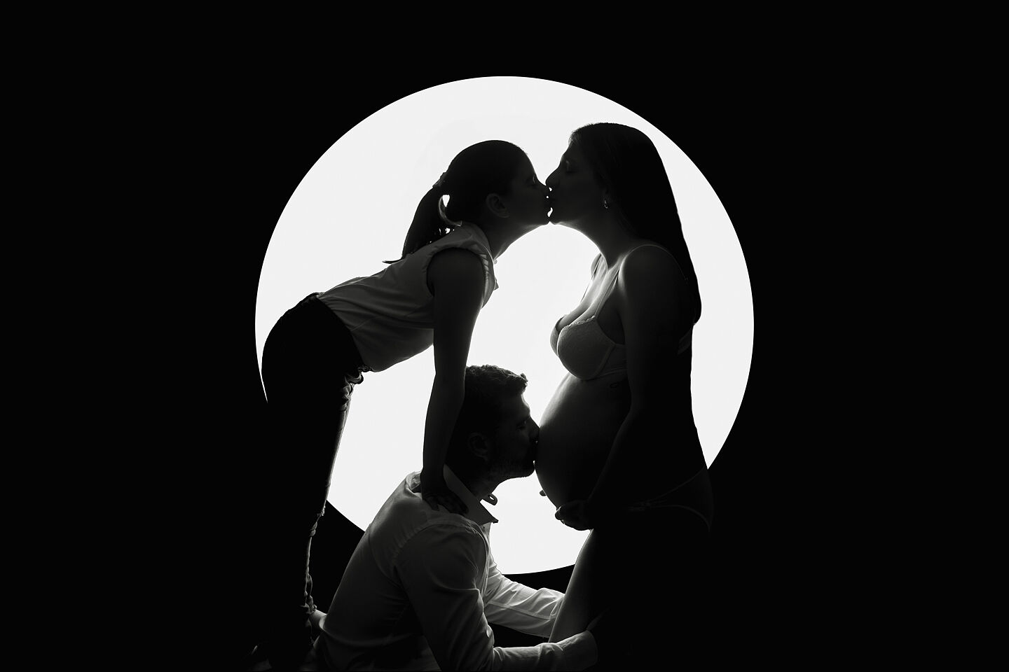 Reportaje fotografico de embarazo en extudio 83-29