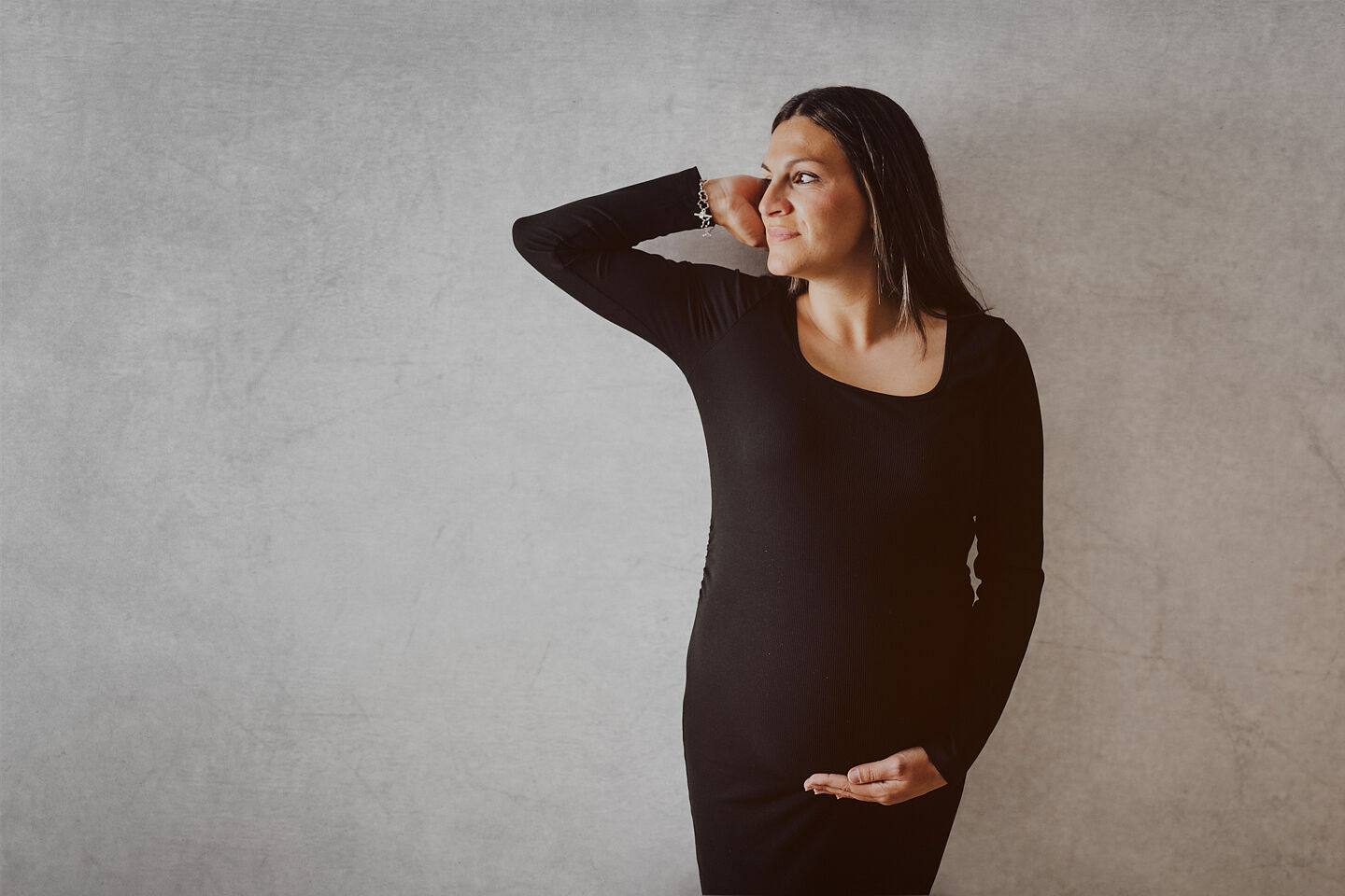 Reportaje fotografico de embarazo en extudio 83-8