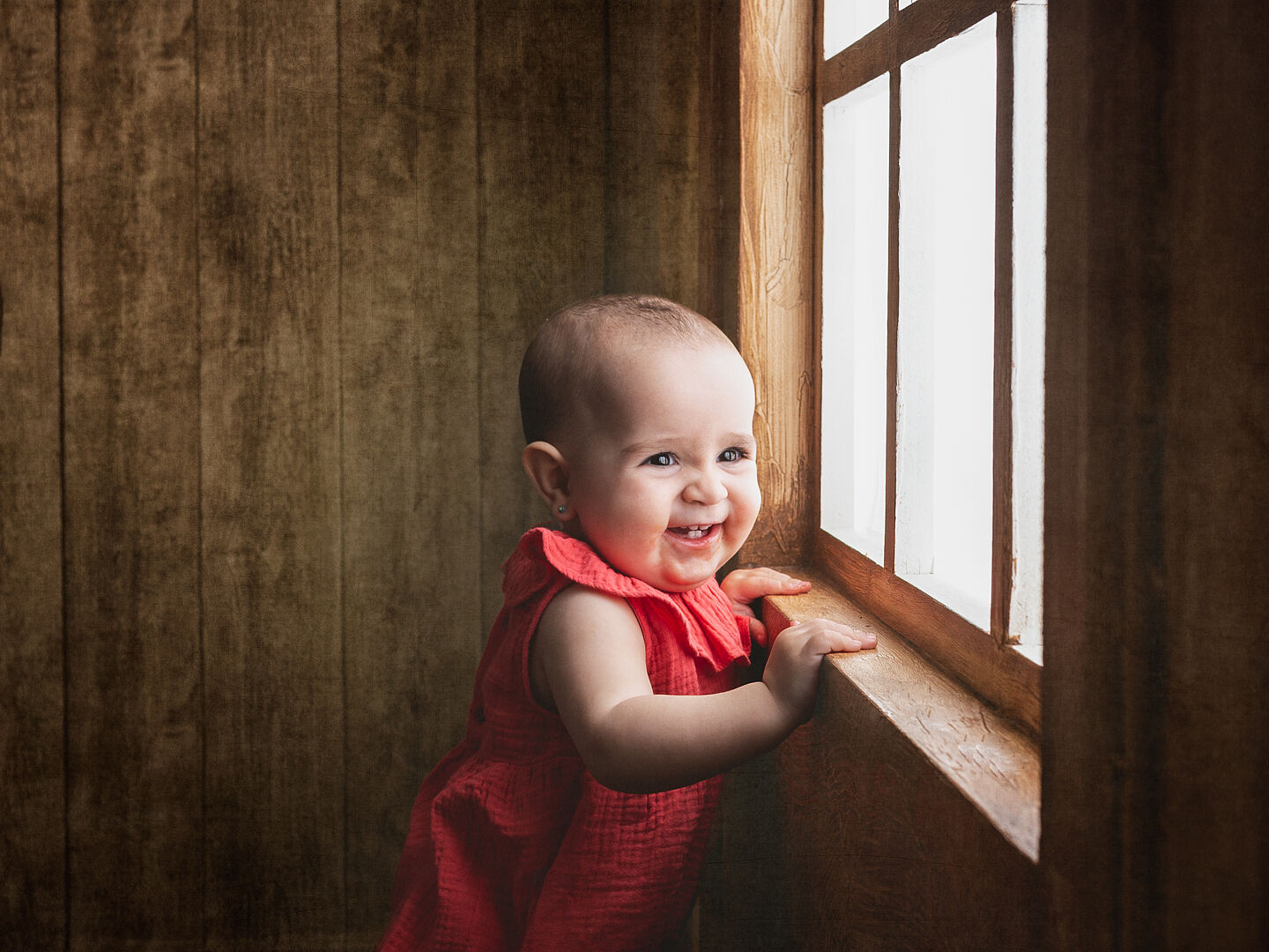 Sesión de fotos de cumpleaños bebé - Plasencia-7