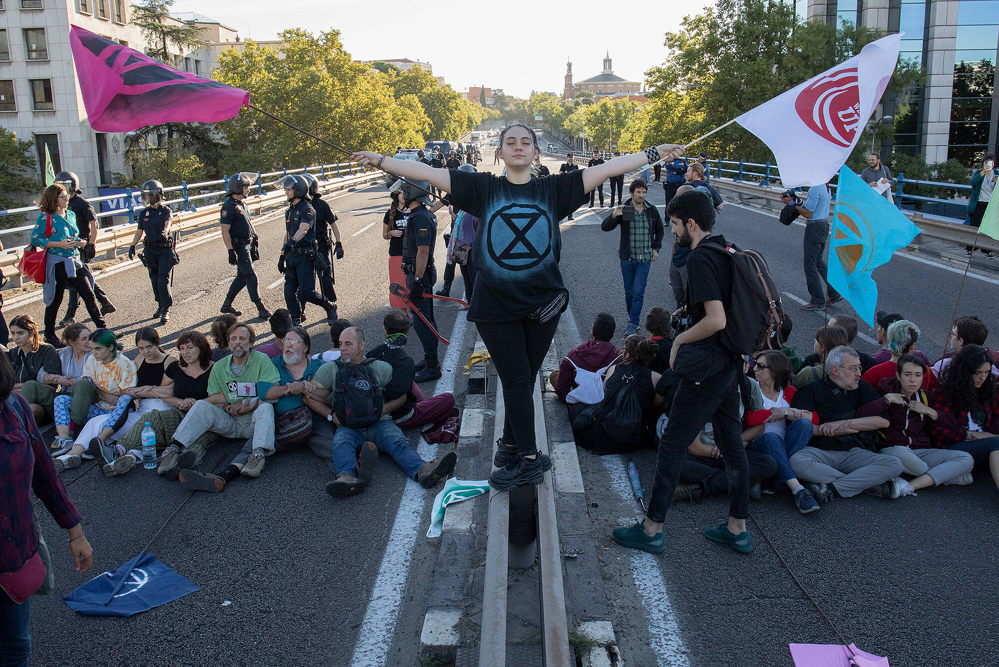 Extinction Rebellion action_07_10_2019_Madrid_Rafael Bastante_MG_6044