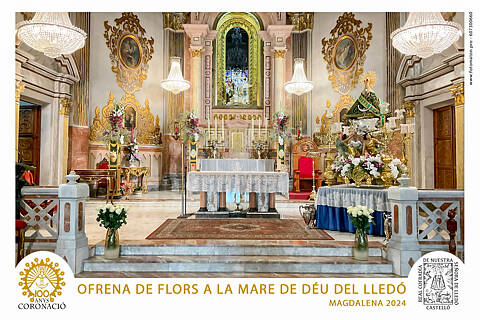 OFRENDA DE FLORES - ALTAR - 09/03/2024