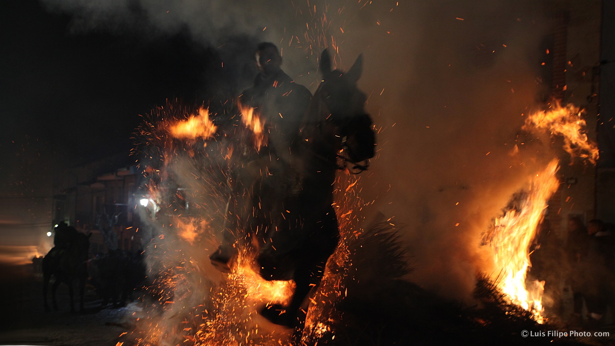 Luminarias 2018 Avila Salto Caballos doble San Bartolome de Pinares