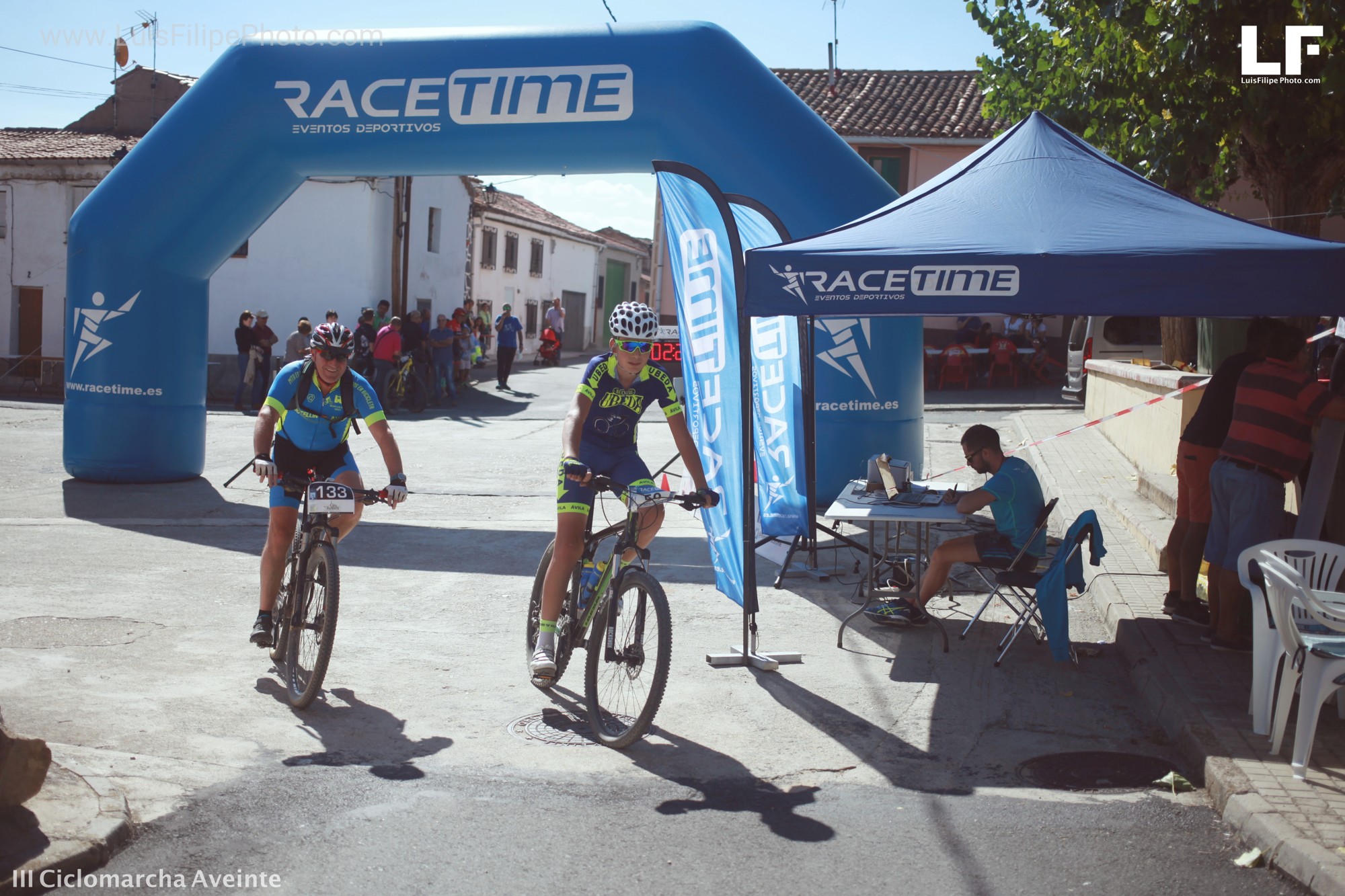I Carrera bicis Avila, Race Time eventos deportivos carpa arco meta Luis filipe Photographer