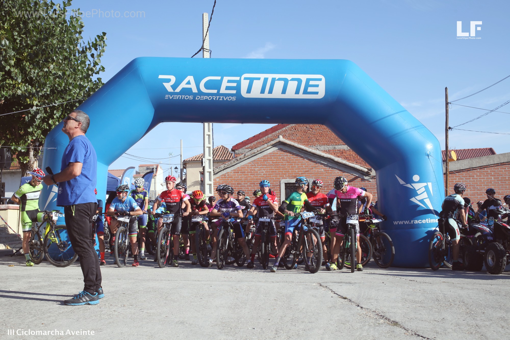  III bike salida meta arco carrera time race eventos deportivos fotografo Avila Madrid PAris 