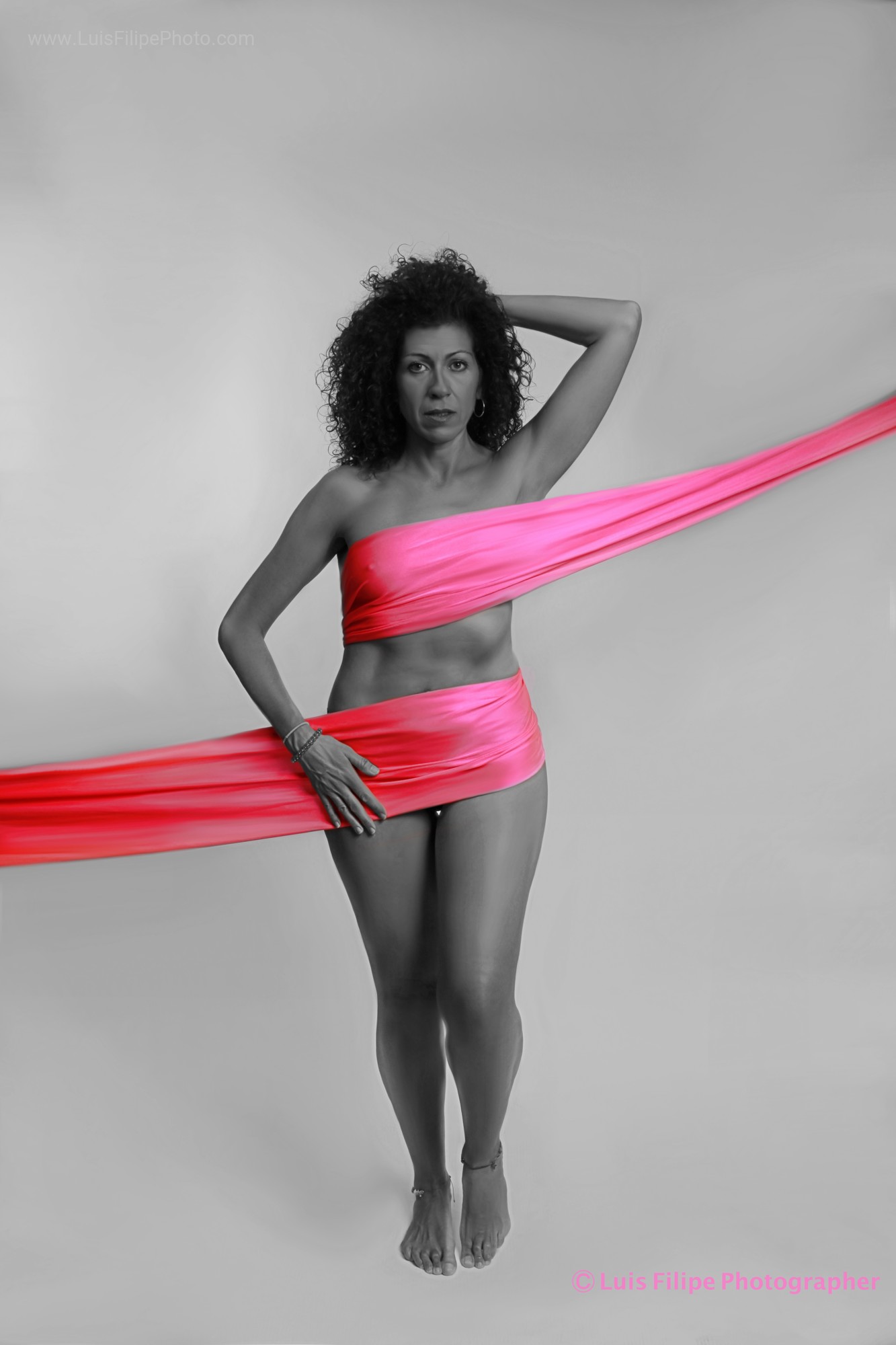 Henar cance superado Luis filipe photographer cancer lazo rosa
