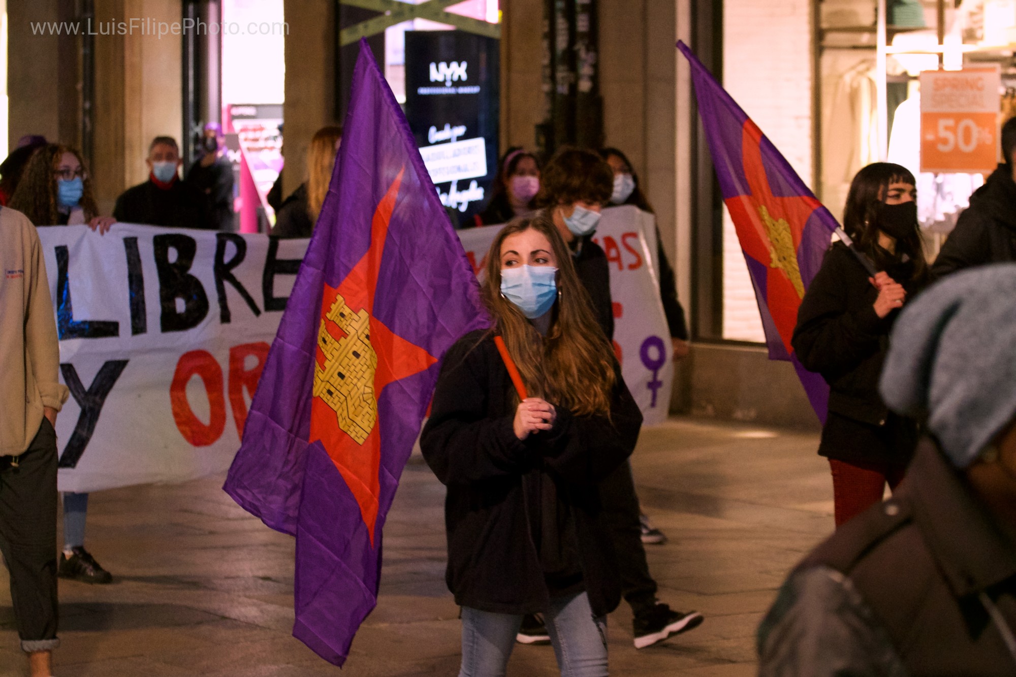 8 marzo 8m madrid salamanca barcelona