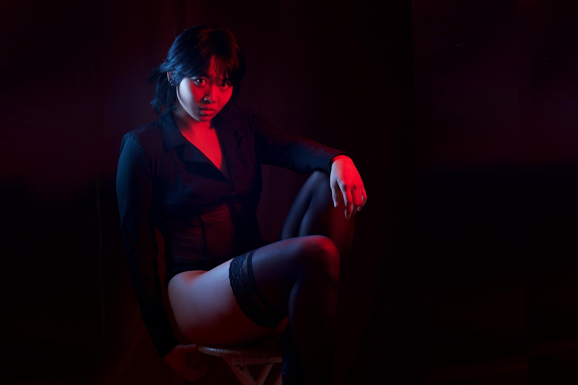 ESTUDIO DE FOTOS SESION BOUDOIR COLOR