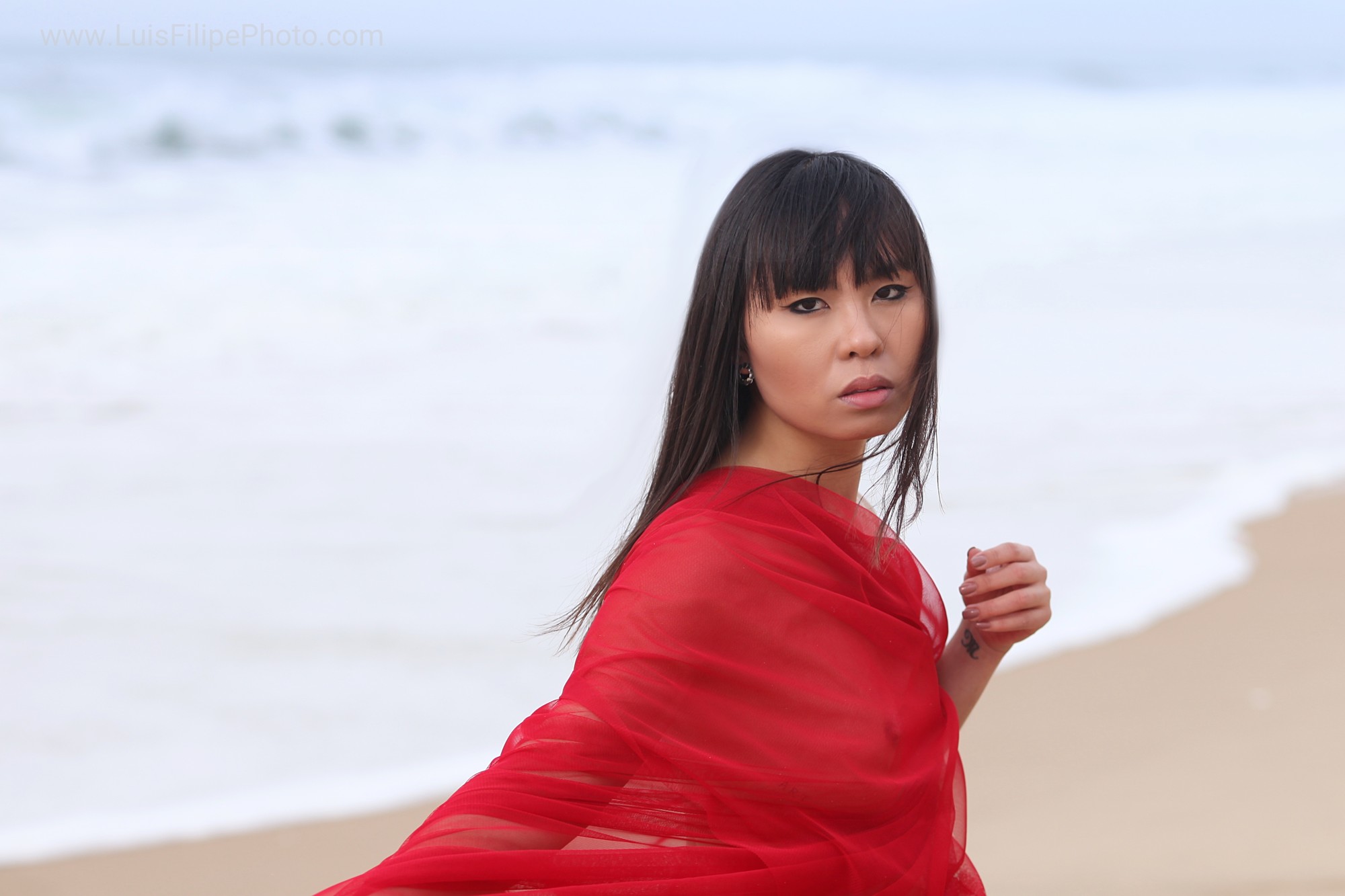 Photo mariana checoo Luis Filipe Plage shooting