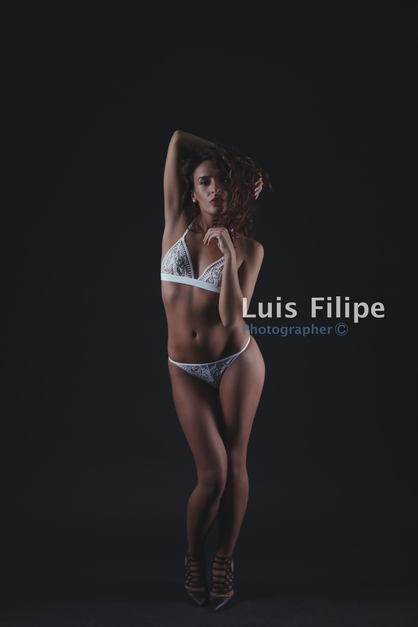 White Daniela Caruso Liengerie Model Luis Filipe Photographer IX