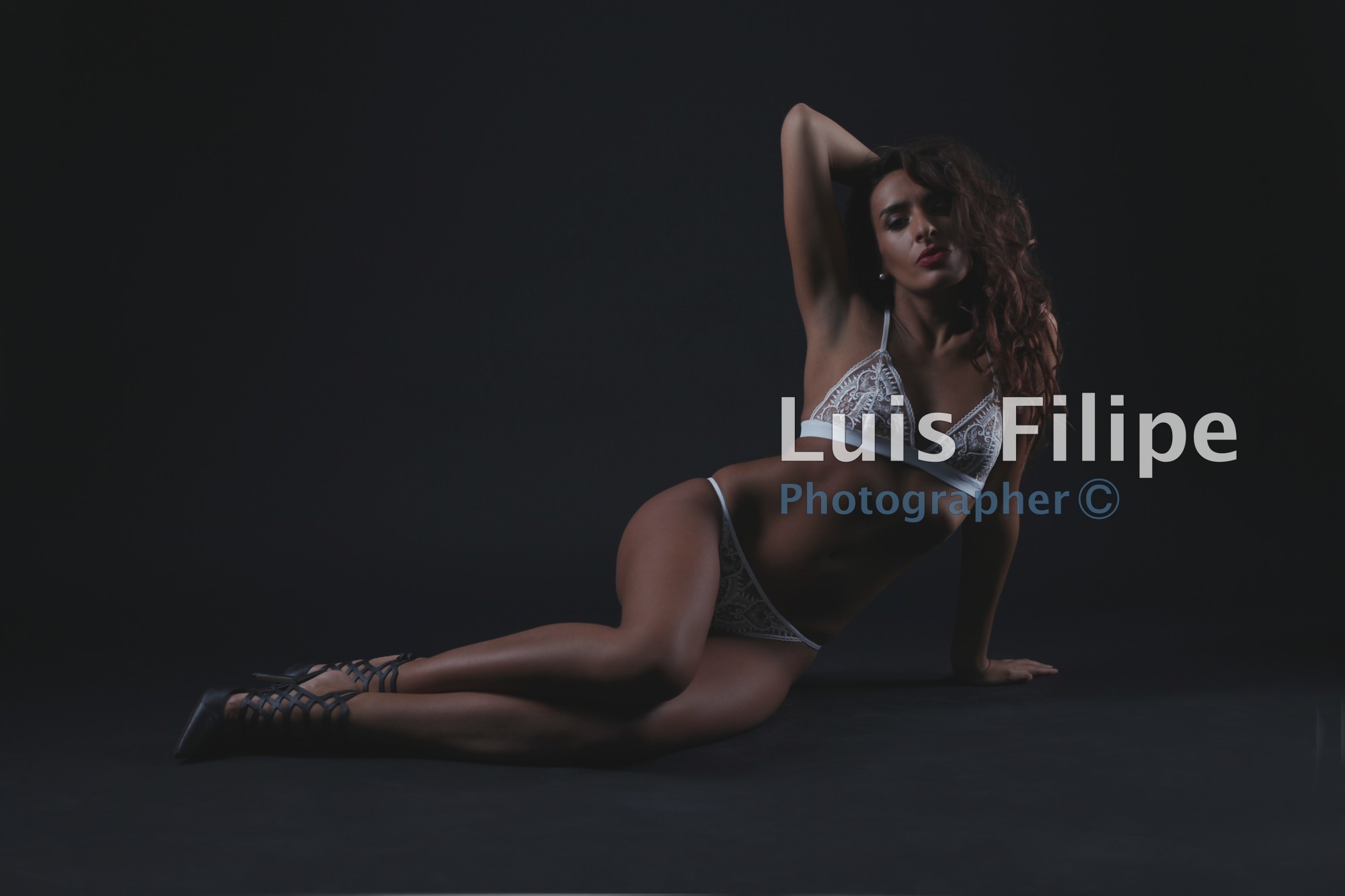 White Daniela Caruso Liengerie Model Luis Filipe Photographer VI