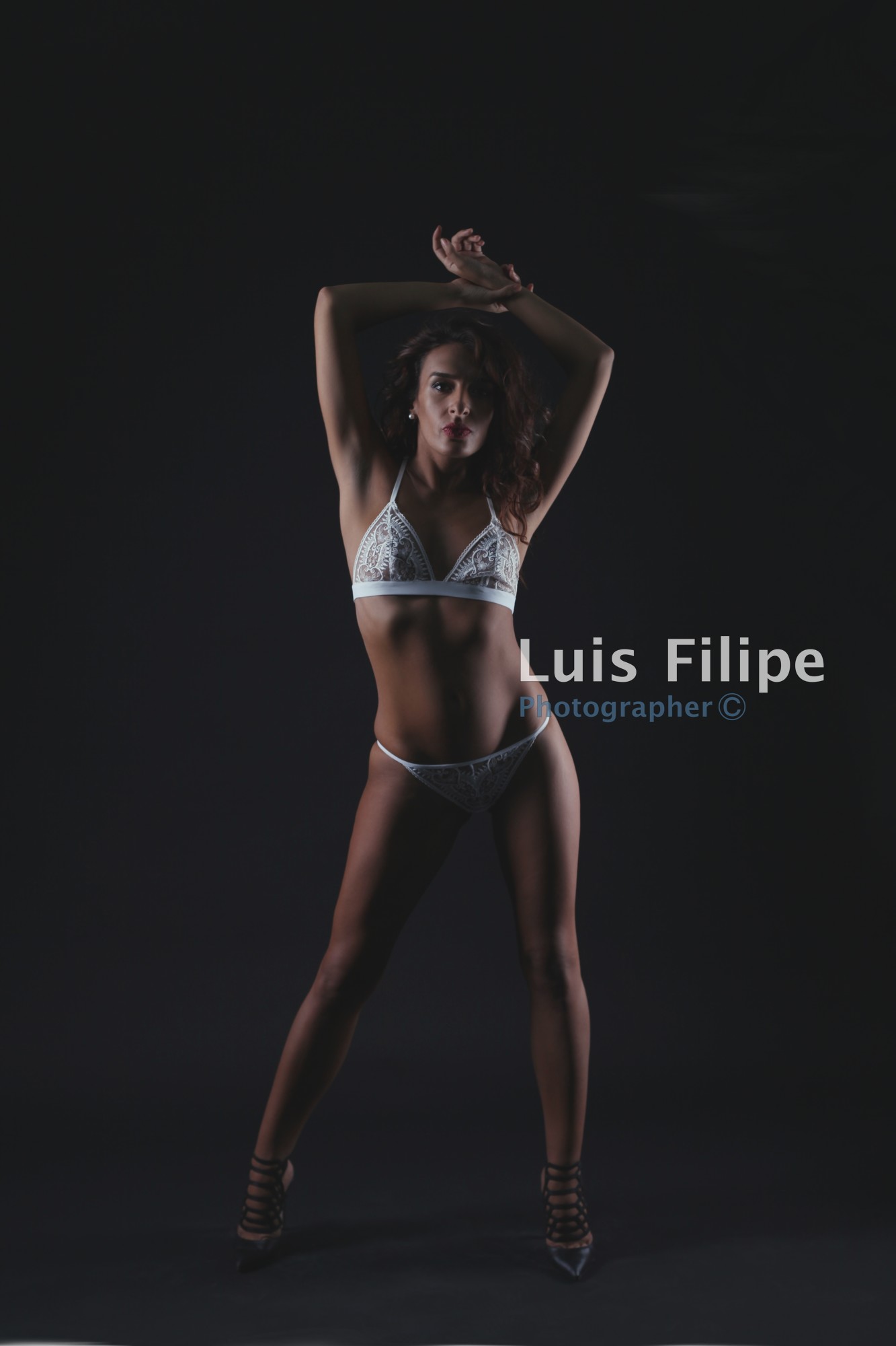 White Daniela Caruso Liengerie Model Luis Filipe Photographer VII
