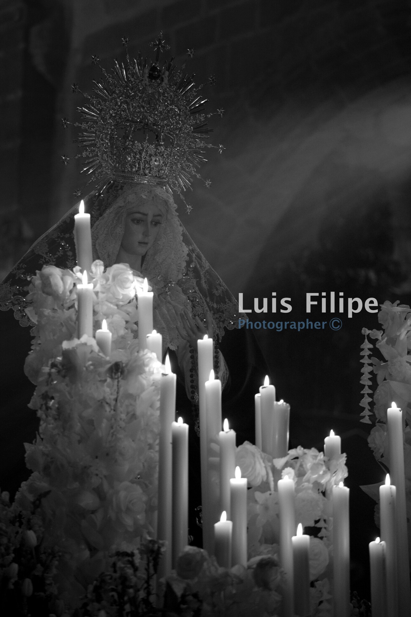 Estampa virgen de la esperanza