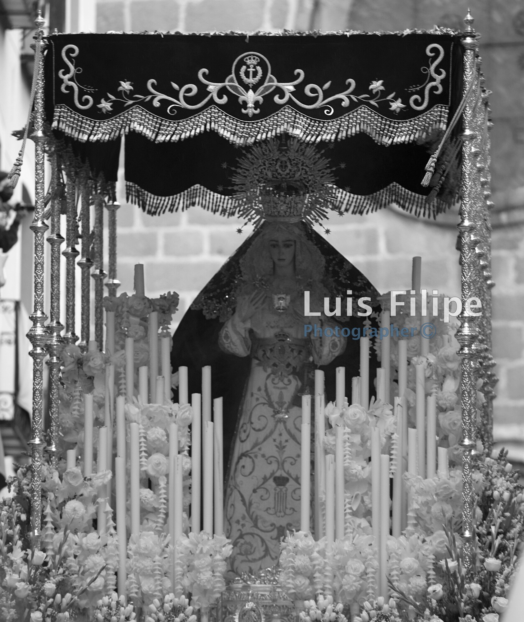 Petalada Virgen de la Esperanza Avila