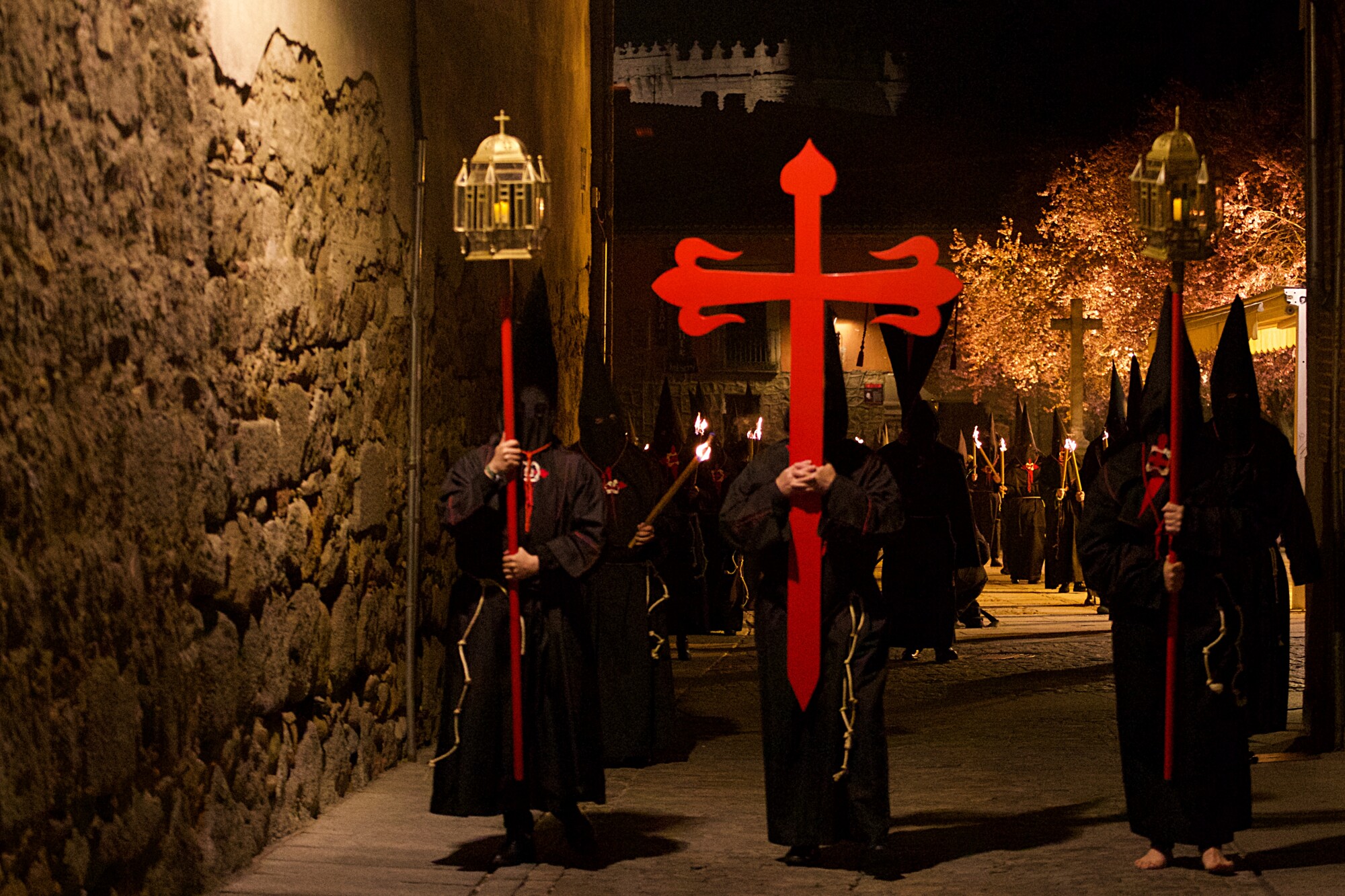 Pasos nocturnos semana santa Castilla y leon