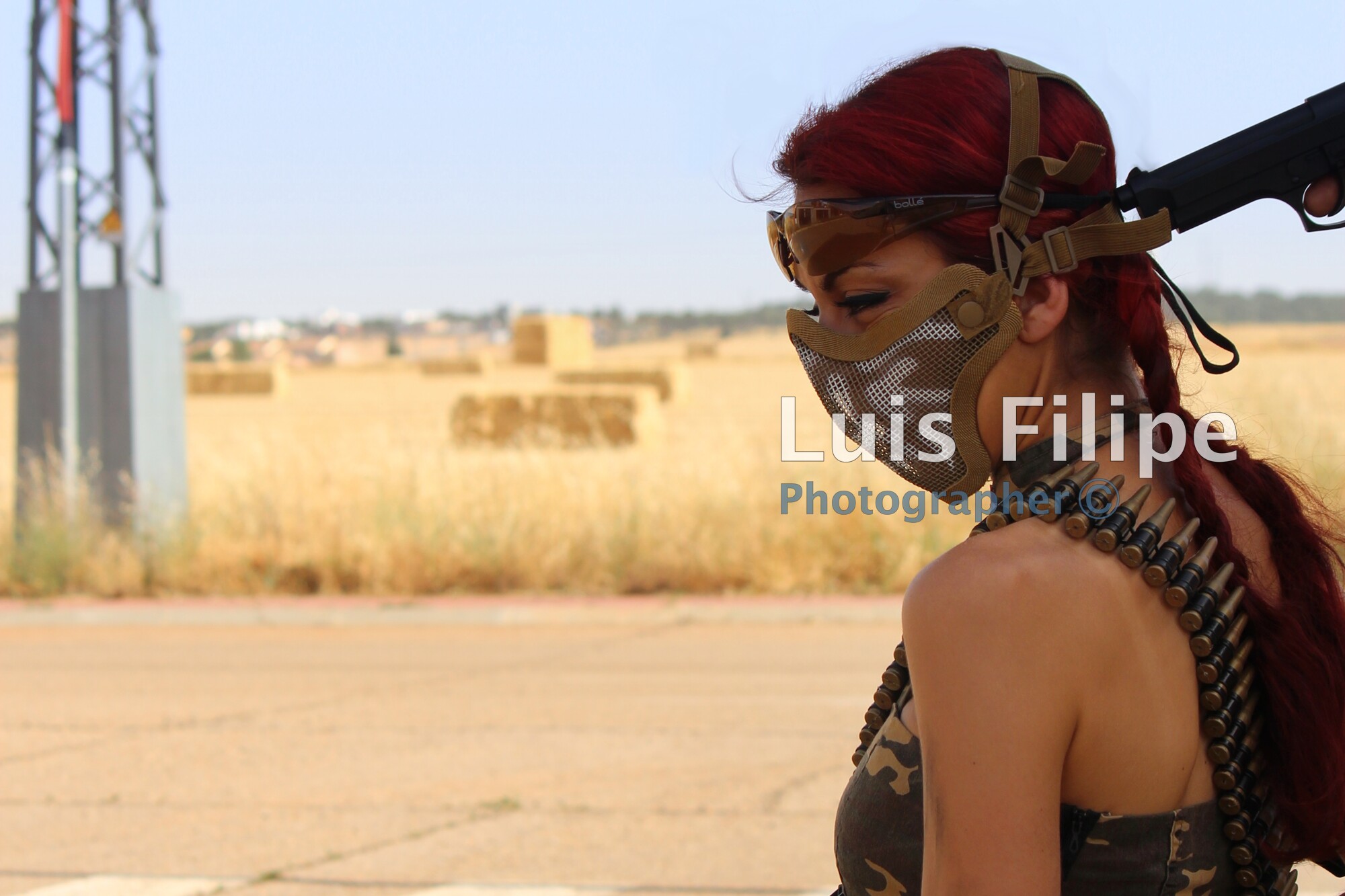 Cosplay Nagy shooting gafas bolle