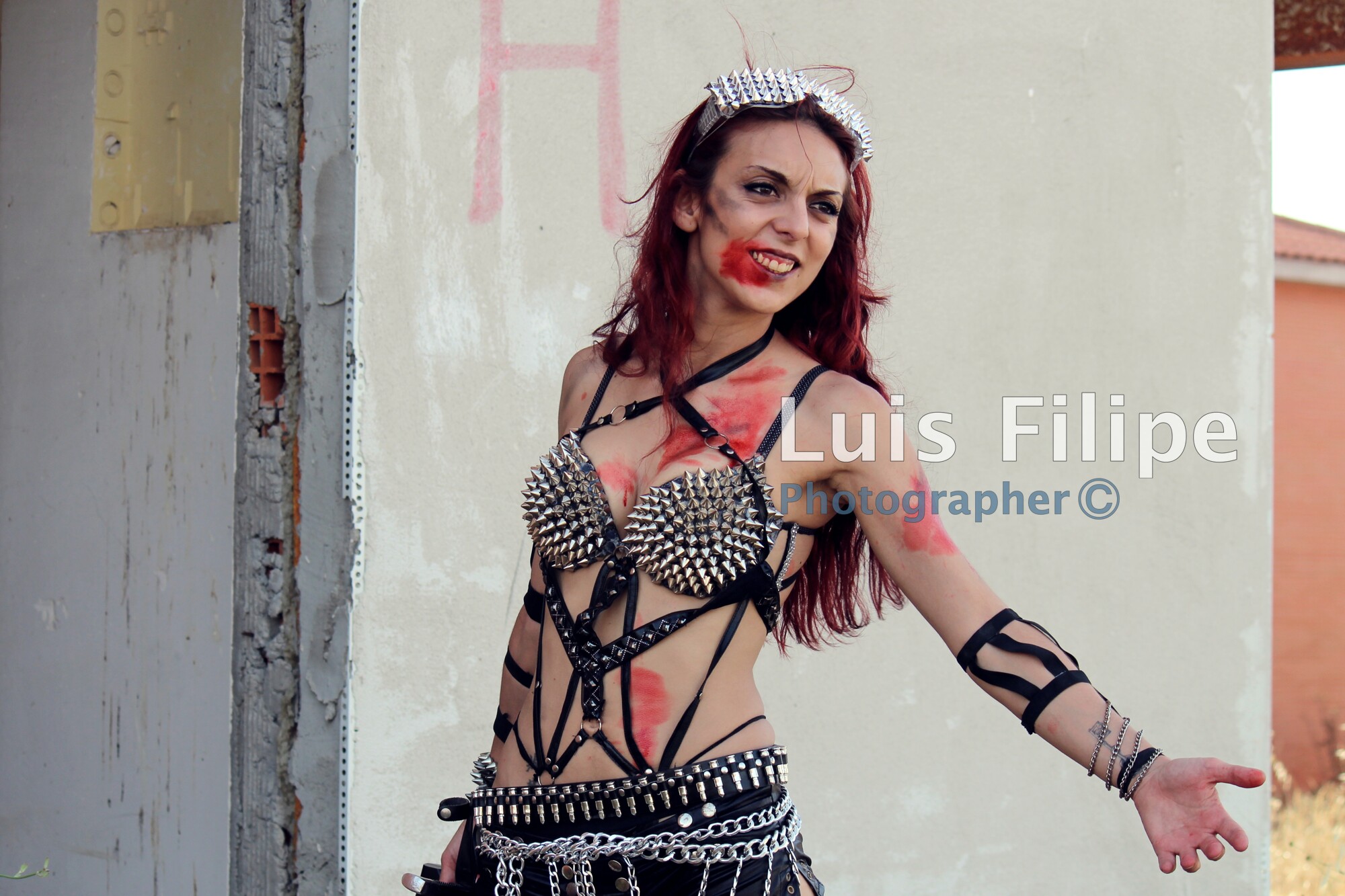 Luchadora guerrera, cosplay nagy