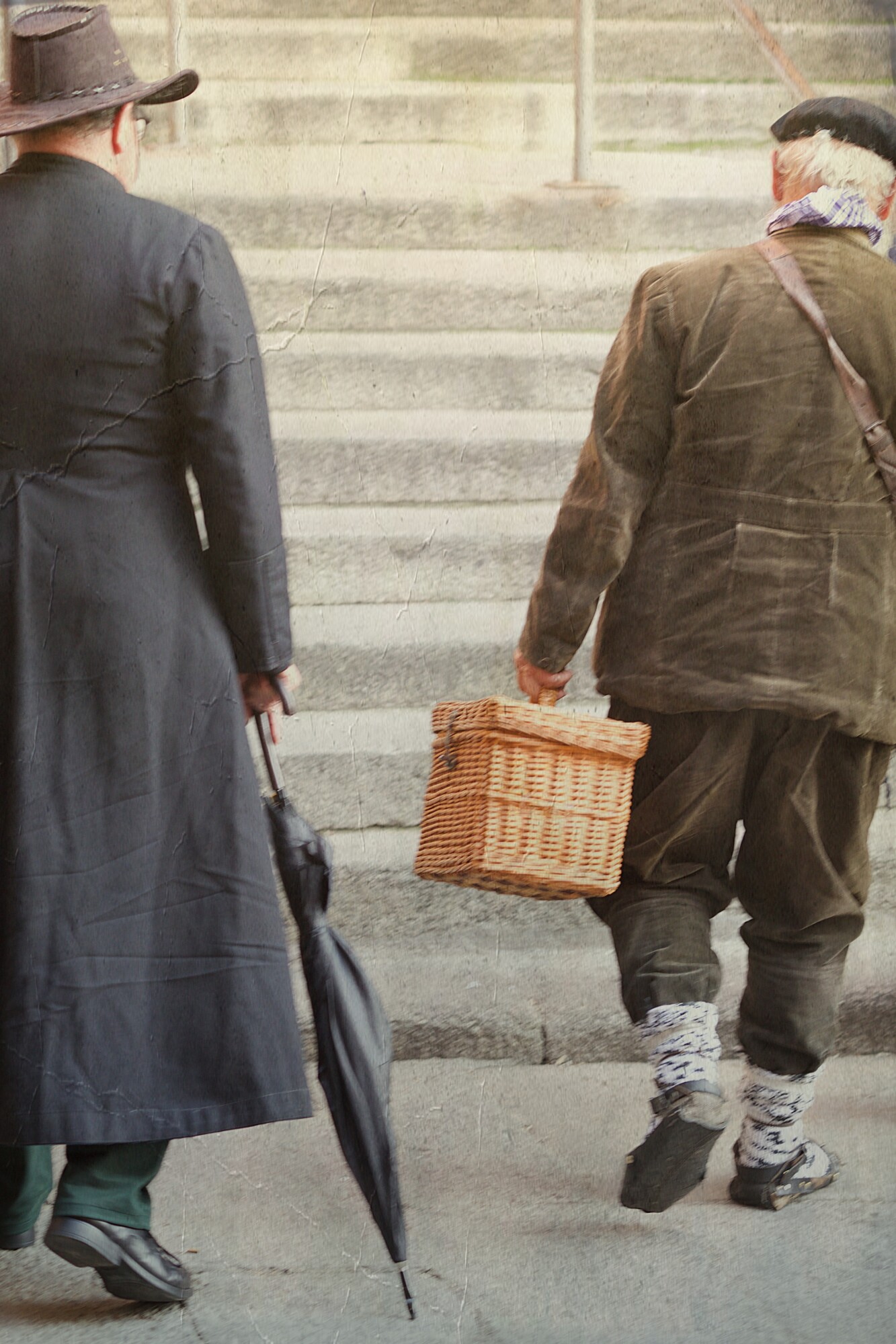 Camino de Santiago fotos antiguas peregrino