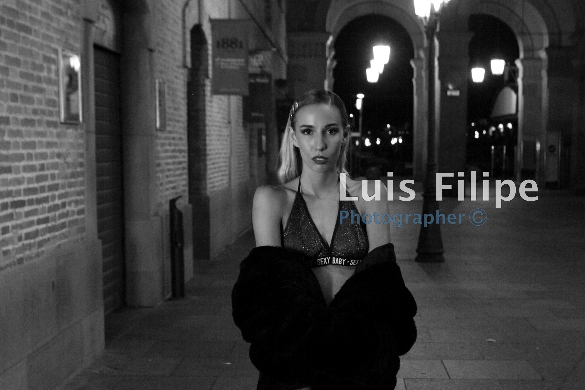 boudoir street photo shot