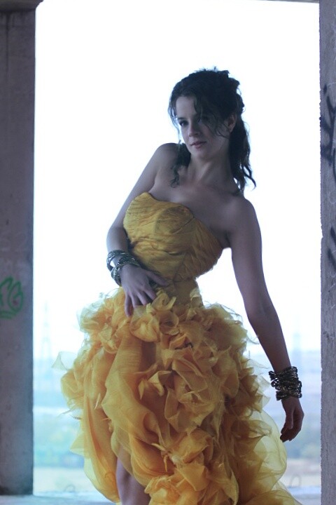 Art tammy model fotos vestido diseñor