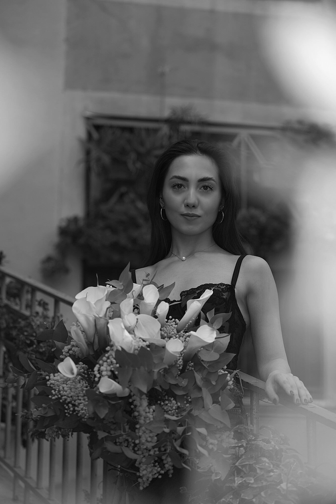 shooting black white