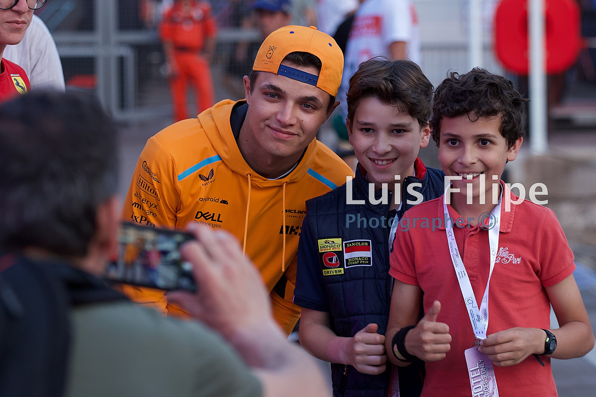 LF Pilot Lando norris