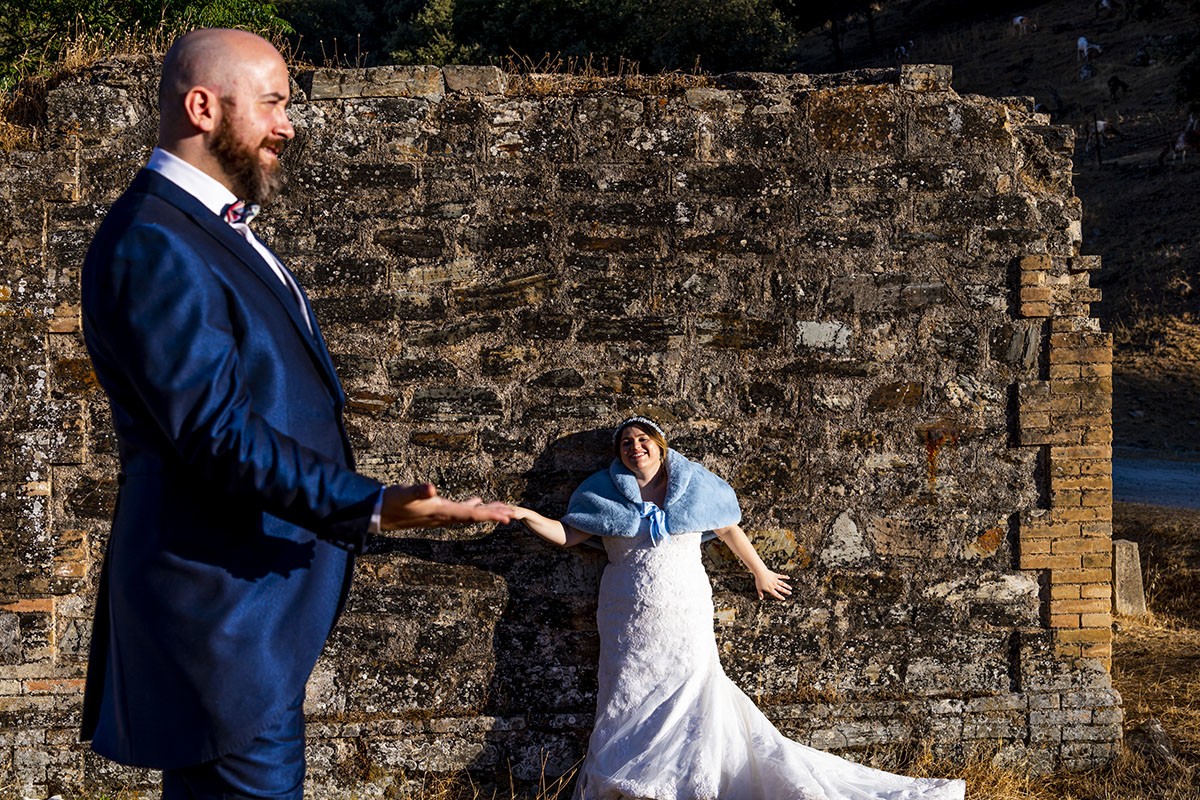 fotógrafo bodas Sevilla postboda en Sevilla perspectivas diferentes
