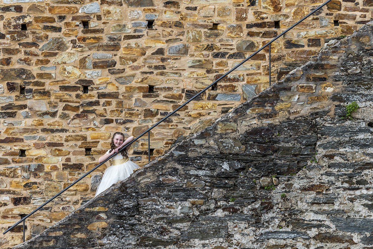 fotógrafo comunión Ponferrada castillo templarios