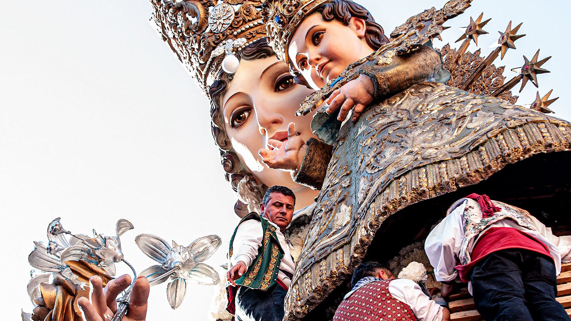Fotos en la Ofrenda