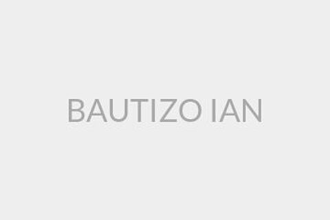 BAUTIZO IAN