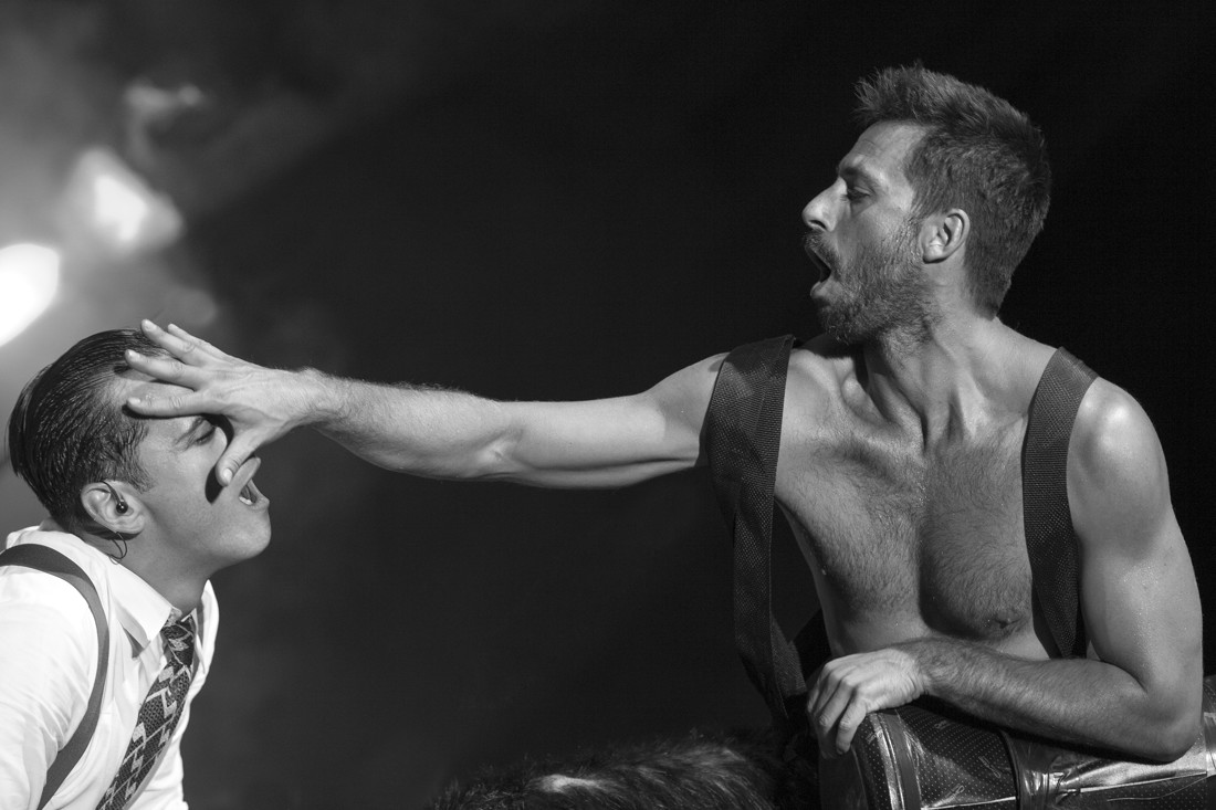 Hugo Silva y Asier Etxeandía
