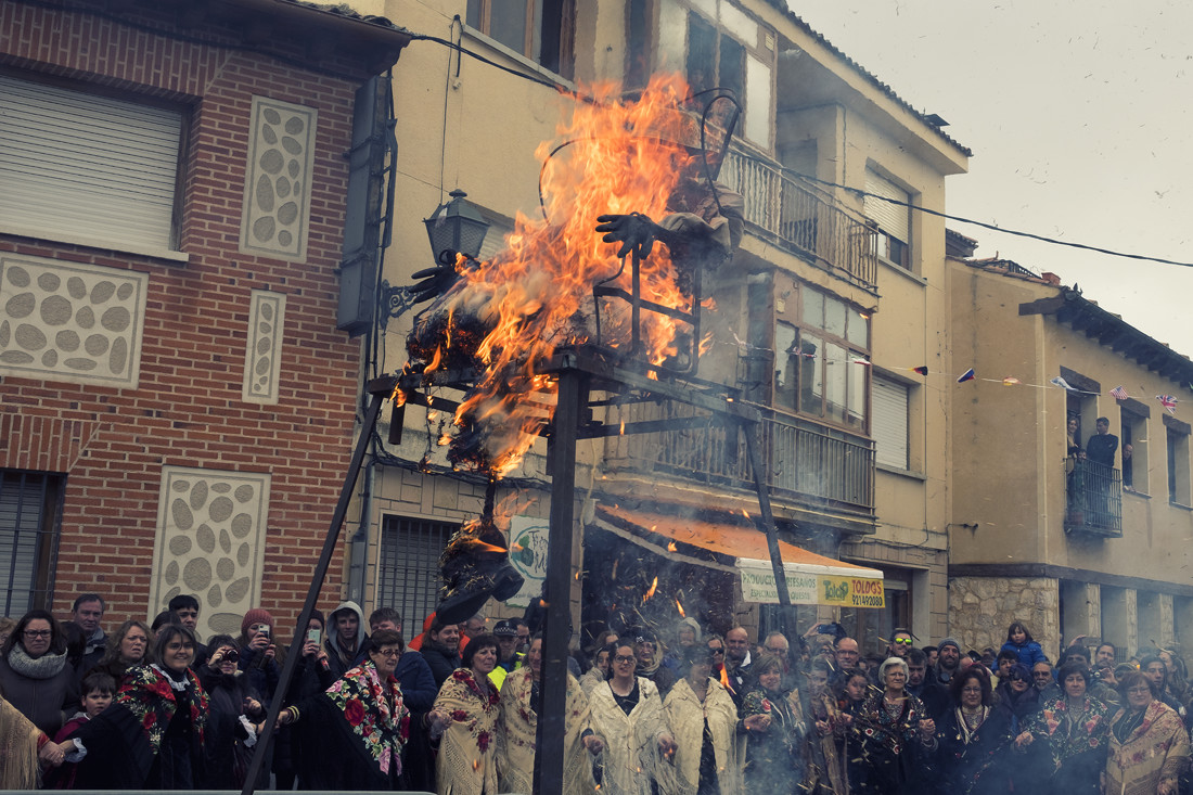 Quema del pelele Zamarramala