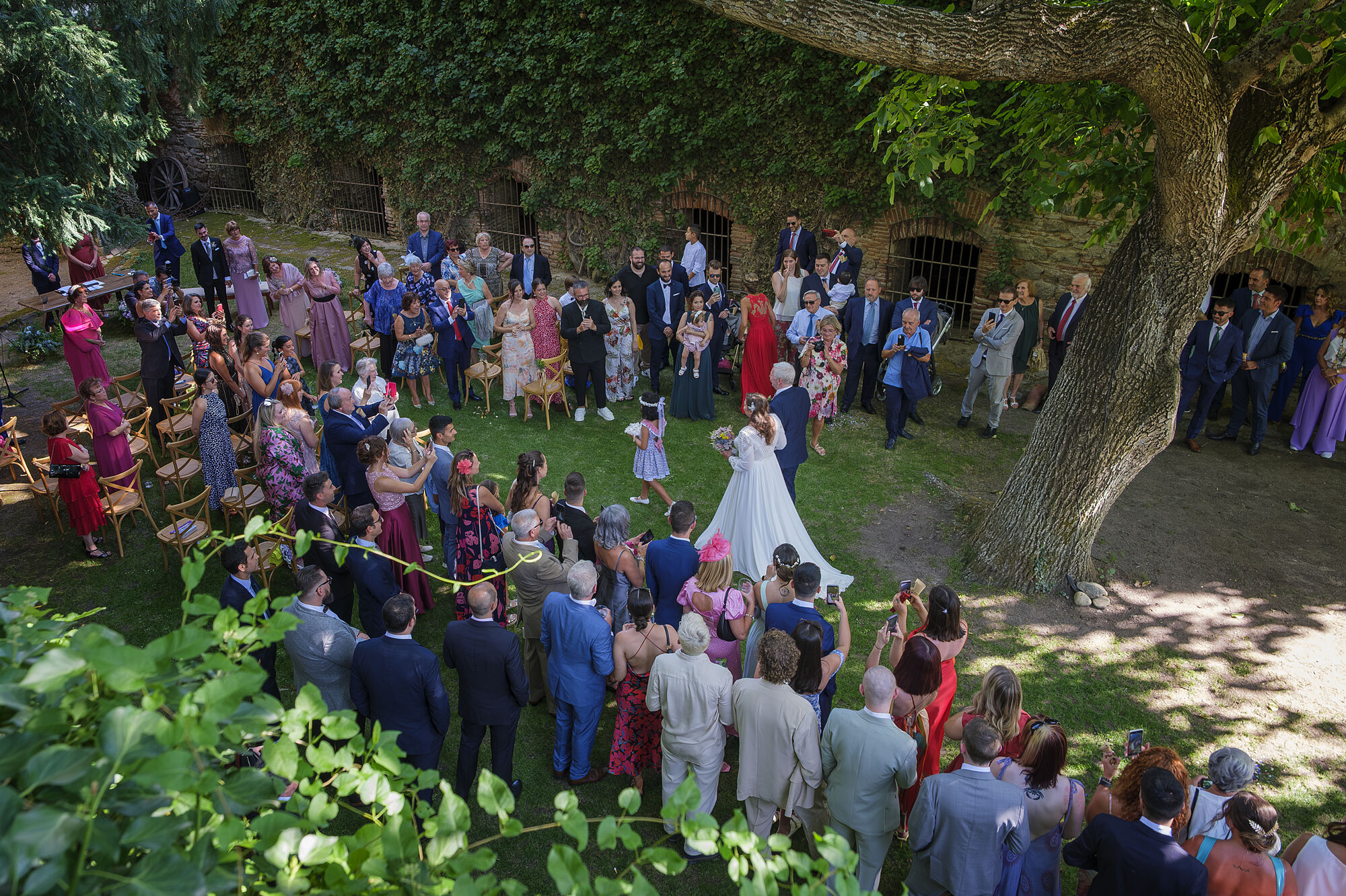 Boda en el palacio Carlos tercero la granja de San Ildefonso