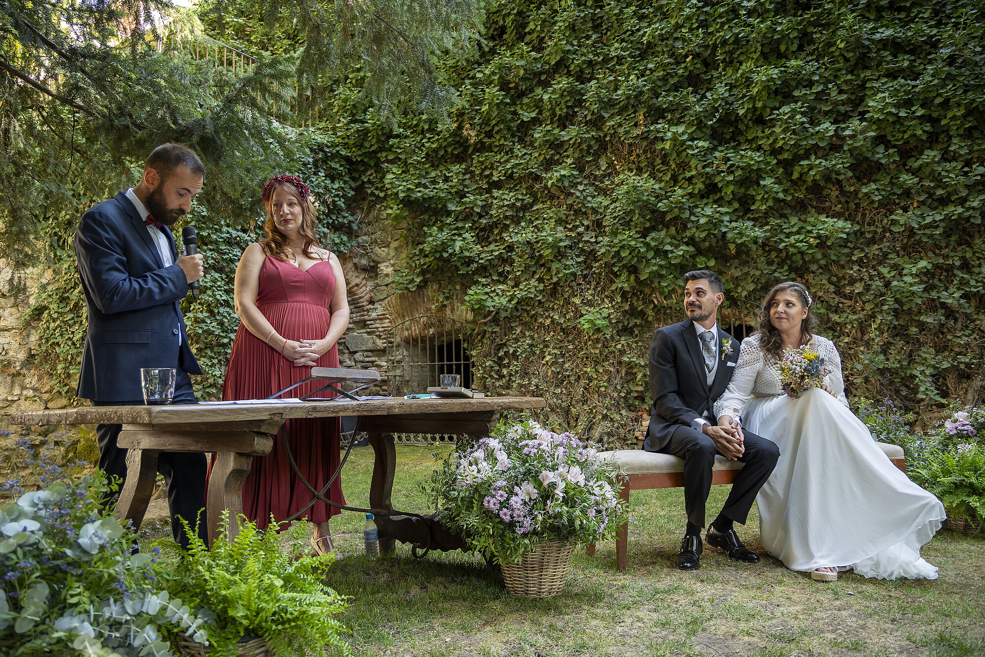 Boda en el palacio Carlos tercero la granja de San Ildefonso