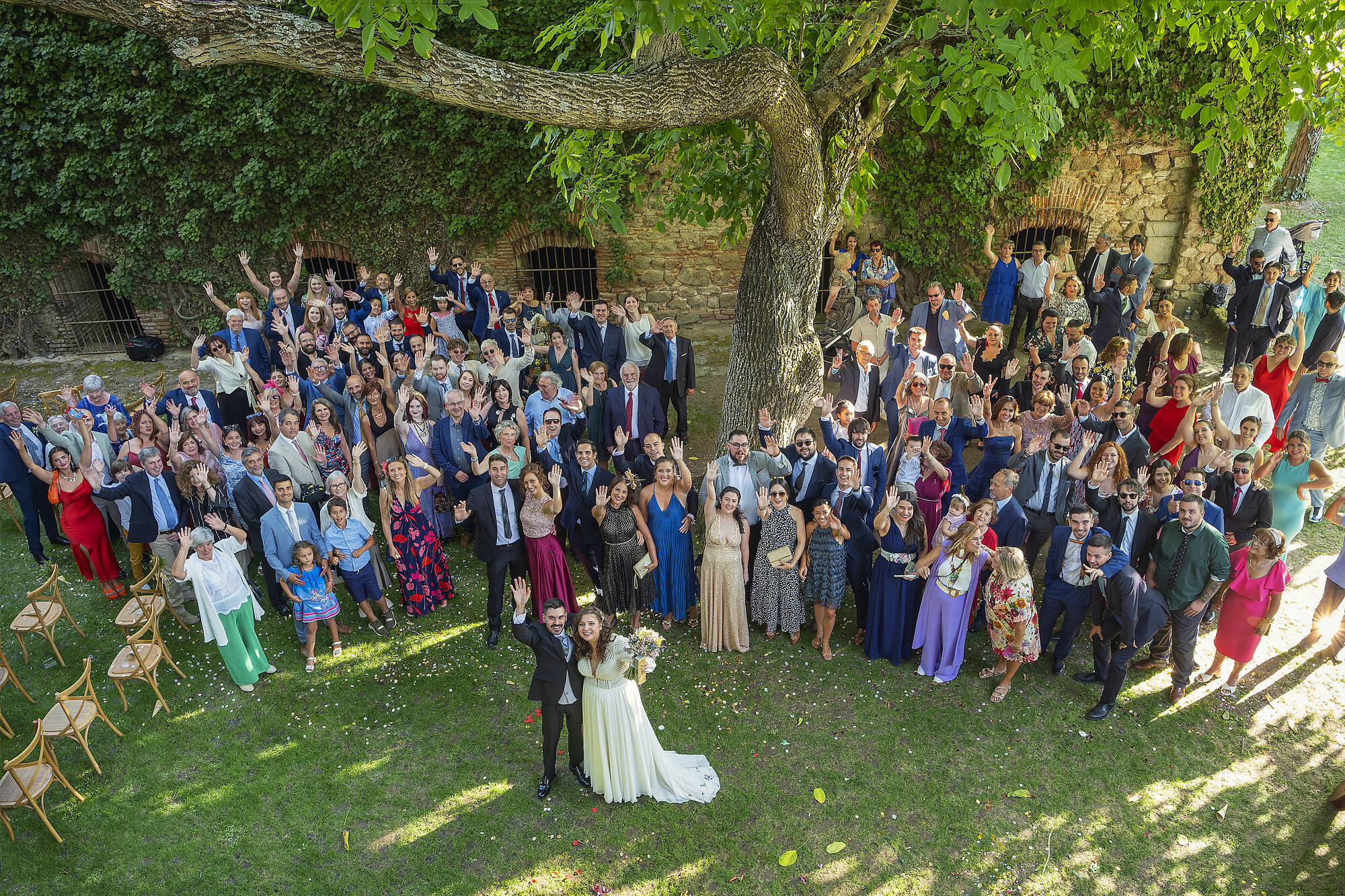Boda en el palacio Carlos tercero la granja de San Ildefonso