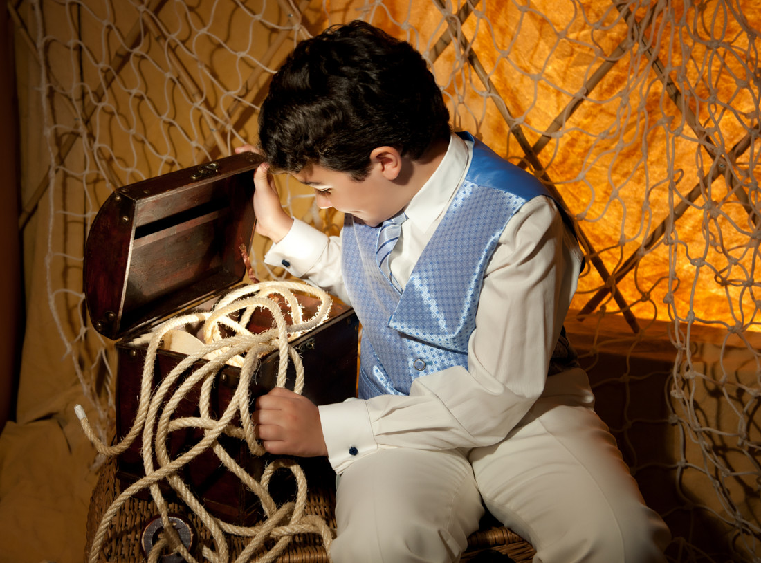 reportaje de comunión niño