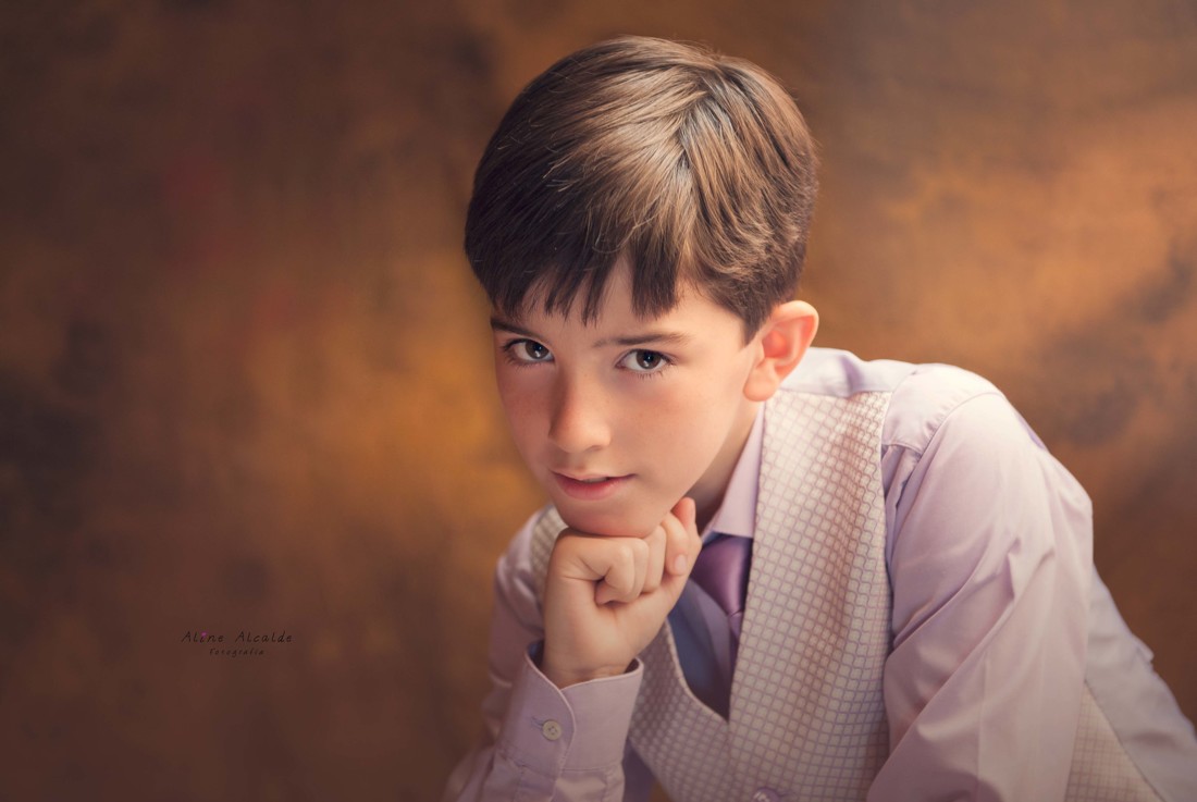 reportaje niño primera comunión