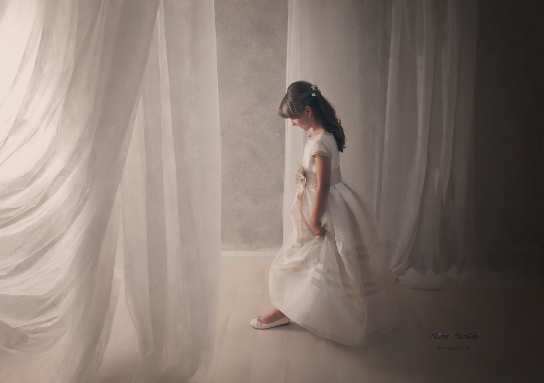 Reportaje primera comunión princesas