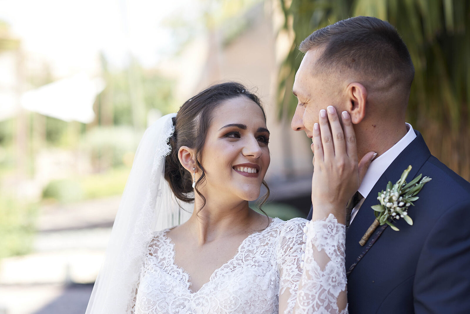 Miradas novios exteriores