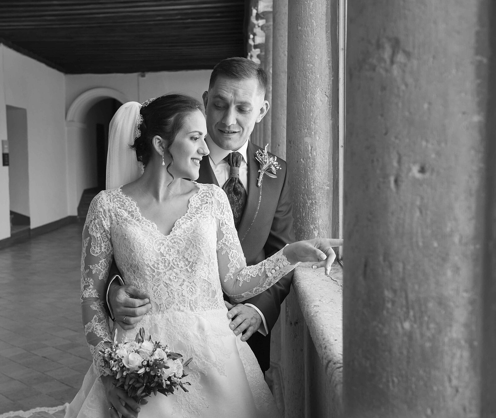 Retrato novios exteriores Madrid