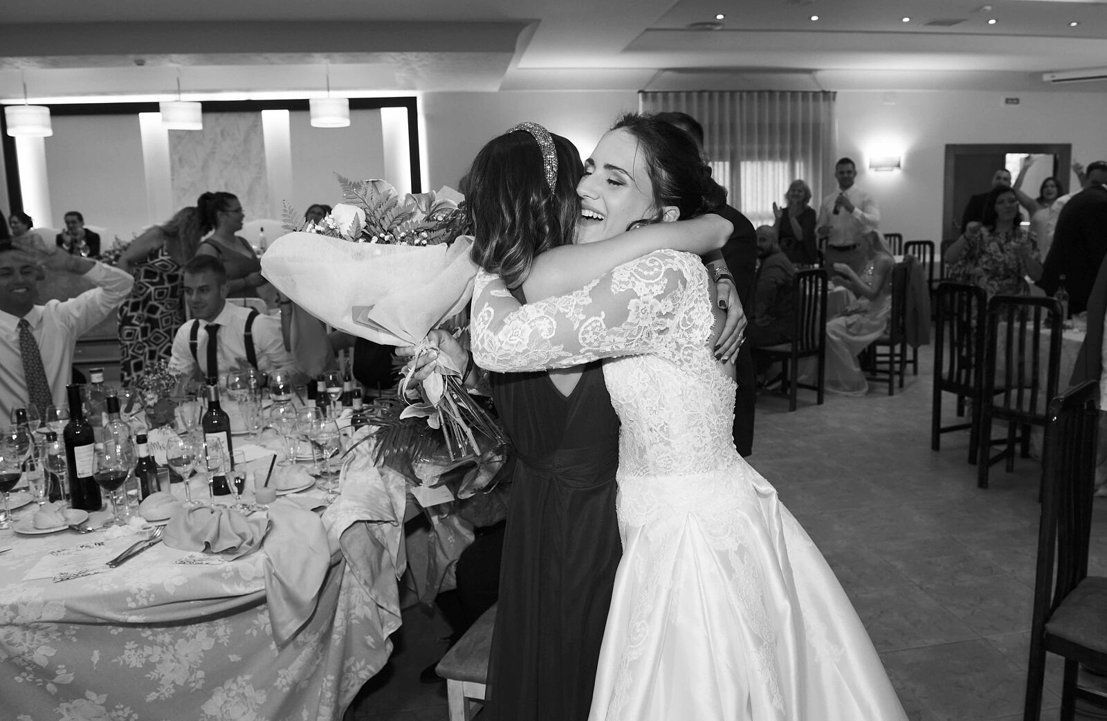 Tarta nupcial ceremonia