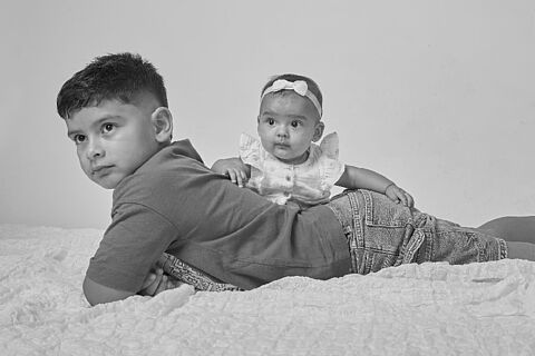 Sebastián y Ana Lucía