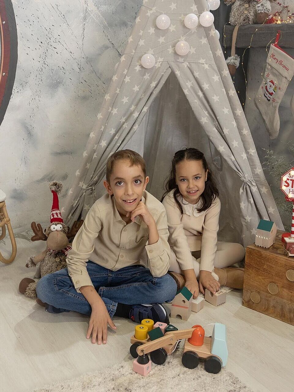 Fotografía Navidad Cartagena alejandro y alma